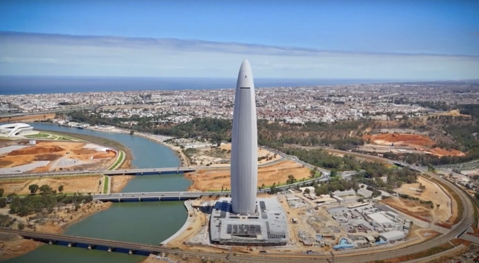 Tour Mohammed VI à Rabat