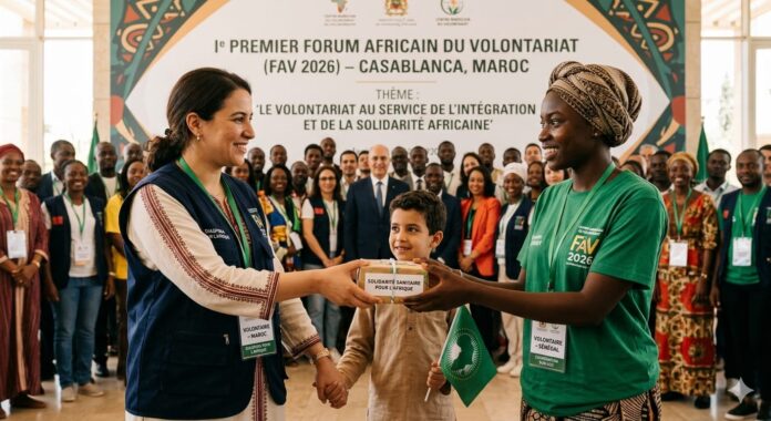 volontariat africain Casablanca 2026