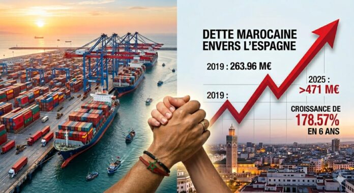 dette Maroc Espagne