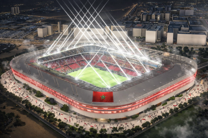 ferraille pour bâtir un stade