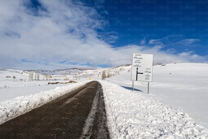 neige maroc