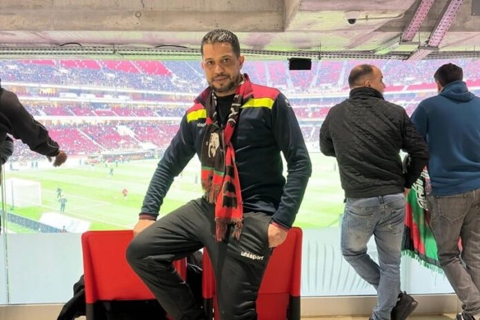 supporter blessé