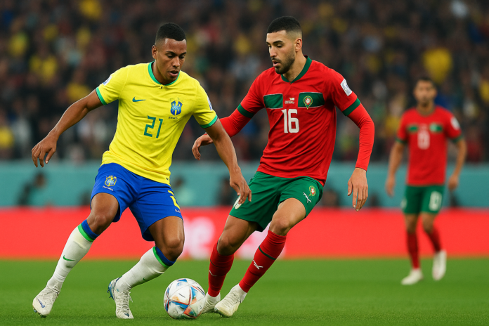 Brazil Morocco résultat