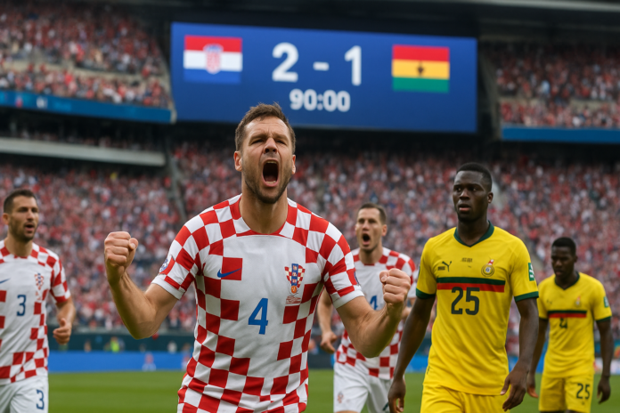 Croatia Ghana résultat