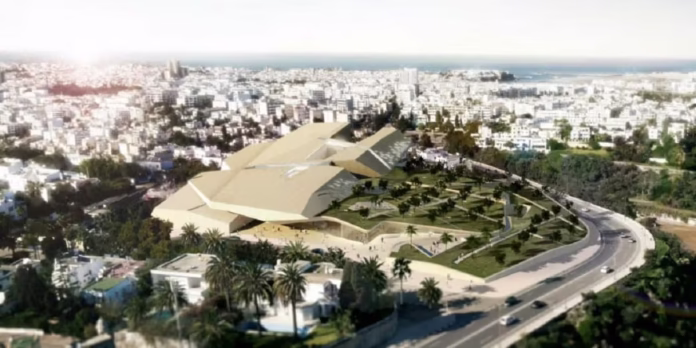 Grand Musée Rabat chantier