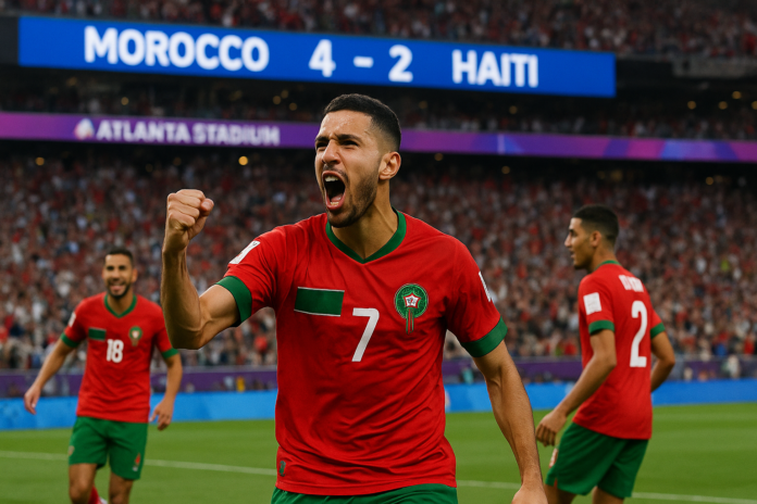 Morocco Haiti résultat
