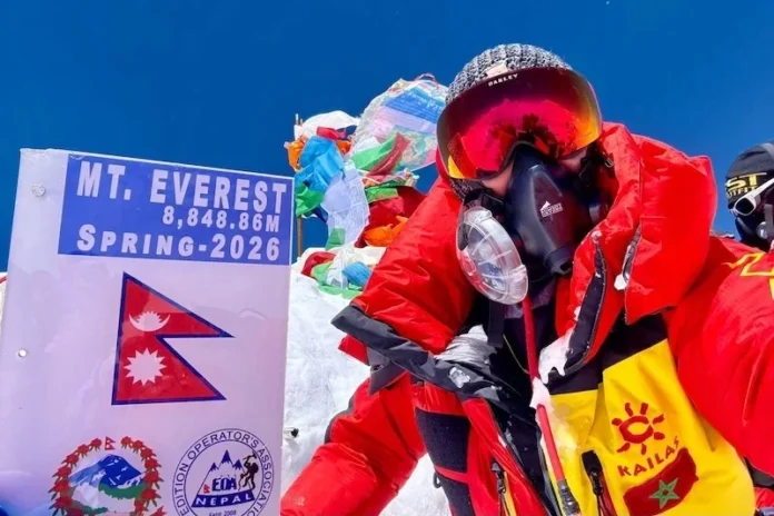 L’alpiniste marocaine Nawal Sfendla