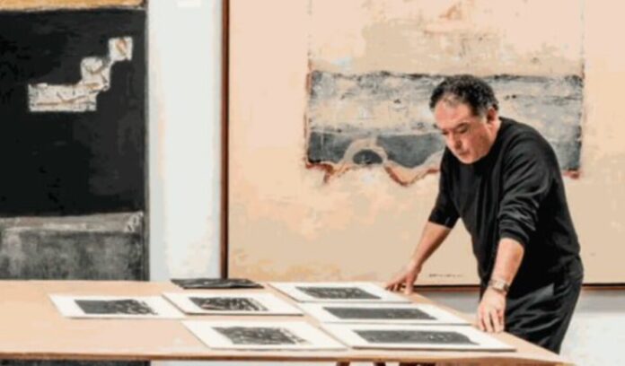 L'artiste plasticien marocain Saâd El Hassani