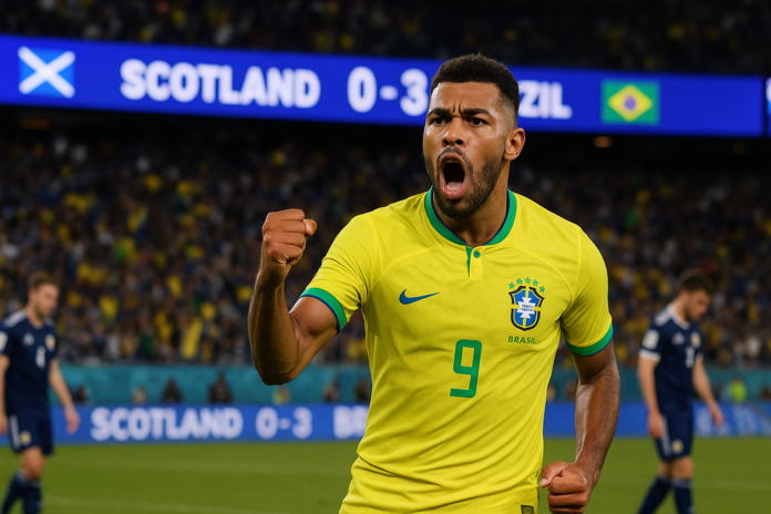 Scotland Brazil résultat
