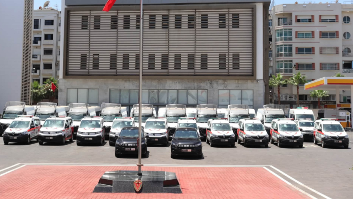 Casablanca véhicules police