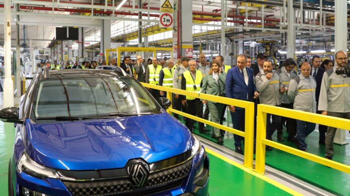 Usine de l'industrie automobile marocaine en partenariat avec l'Espagne