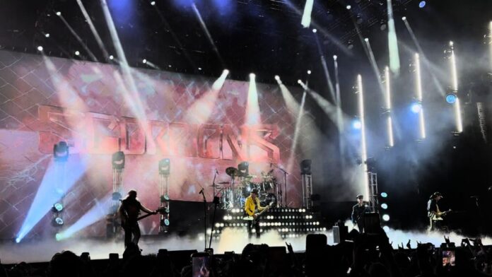 Le groupe Scorpions en concert sur la scène Casa Anfa à Jazzablanca 2026
