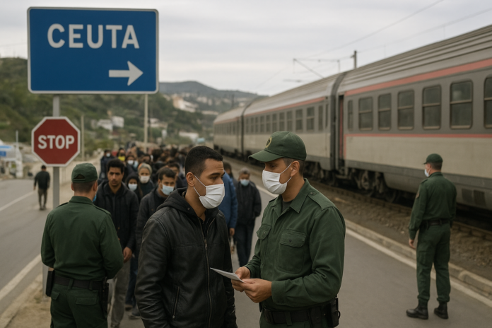 Sebta contrôles voyageurs