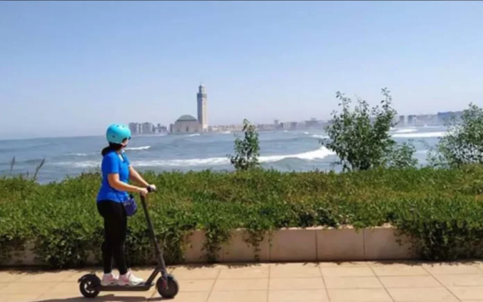 Trottinettes électriques au Maroc