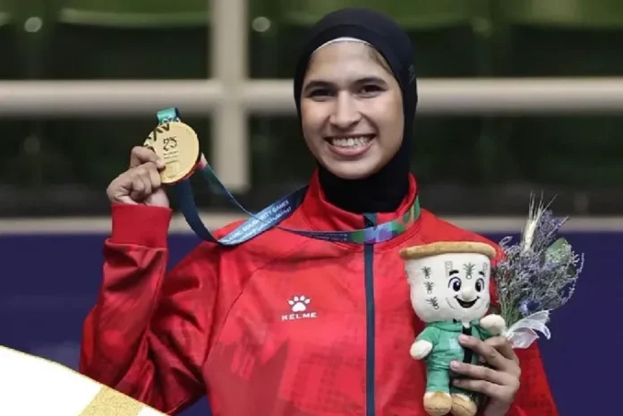 Amina Dehhaoui taekwondo