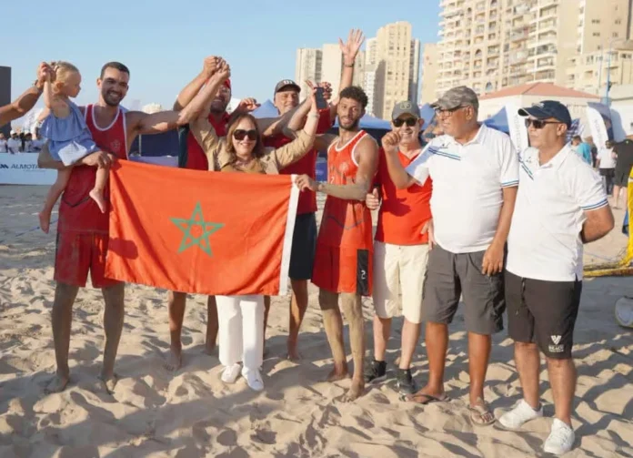 Maroc beach volley Afrique