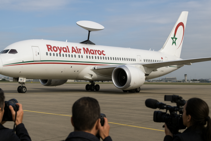 Royal Air Maroc Starlink