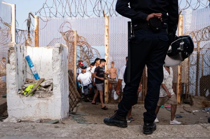 Sebta centres migrants