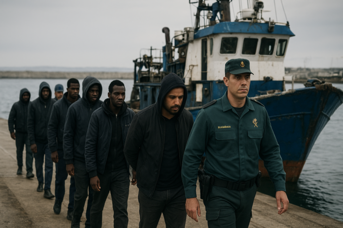 Ceuta trafic migrants