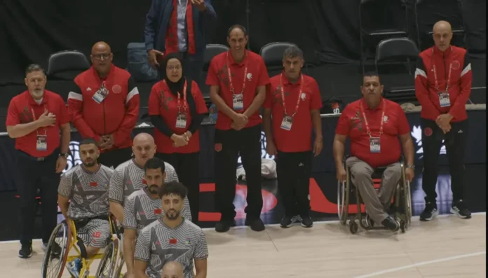 Maroc basket fauteuil roulant
