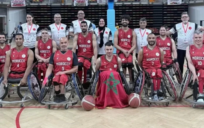 Maroc basketball fauteuil roulant