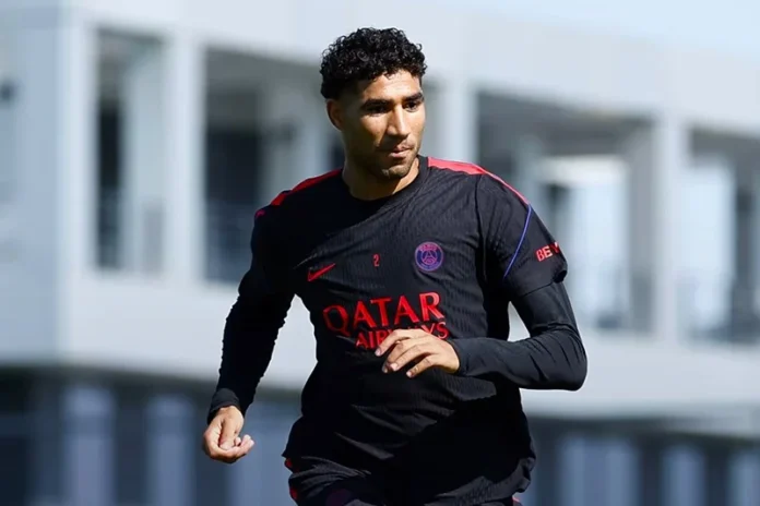 PSG Achraf Hakimi reprise