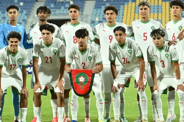UNAF U20 Maroc